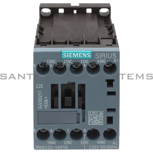 Siemens 3RH2122-1AP00 Control Relay | 3RH2122-1AP00 Product Image