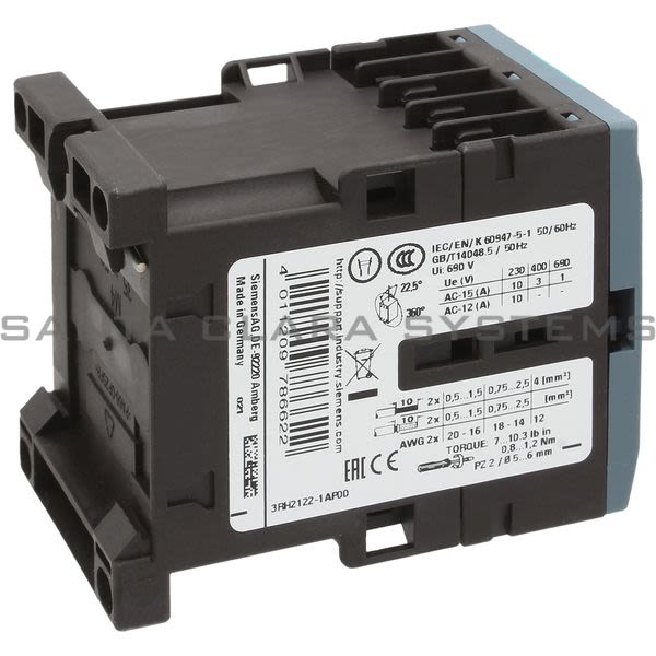 Siemens 3RH2122-1AP00 Control Relay | 3RH2122-1AP00 Product Image