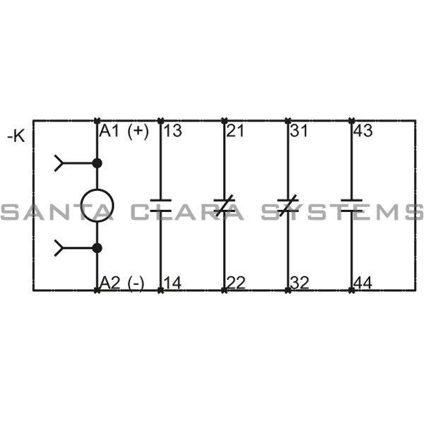 Siemens 3RH2 122-1BB40  Contactor Product Image