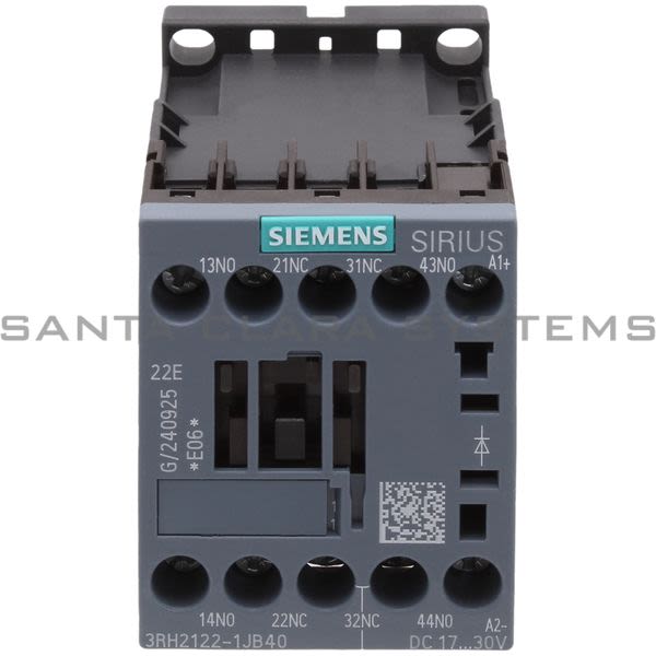 Siemens 3RH2122-1JB40 Control Relay | 3RH2122-1JB40 Product Image