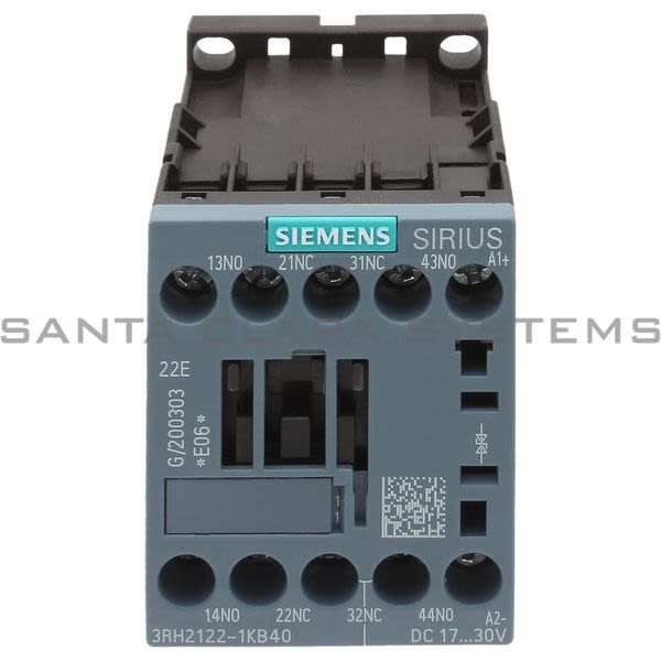 Siemens 3RH2122-1KB40 Control Relay | 3RH2122-1KB40 Product Image
