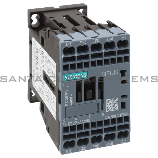 Siemens 3RH2122-2AP60 Control Relay | 3RH2122-2AP60 Product Image