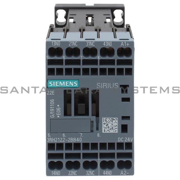 Siemens 3RH2122-2BB40 Control Relay | Sirius | 3RH2122-2BB40 Product Image