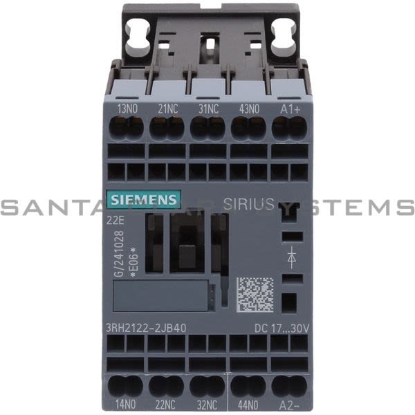 Siemens 3RH2122-2JB40 Control Relay | 3RH2122-2JB40 Product Image