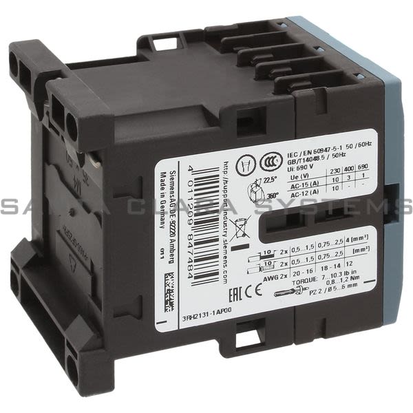 Siemens 3RH2131-1AP00 Control Relay | Sirius | 3RH2131-1AP00 Product Image