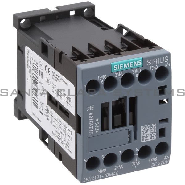 Siemens 3RH2131-1BM40 Control Relay | 3RH2131-1BM40 Product Image