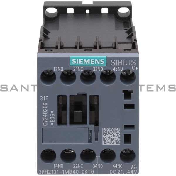 Siemens 3RH2131-1MB40-0KT0 Control Relay | 3RH2131-1MB40-0KT0 Product Image