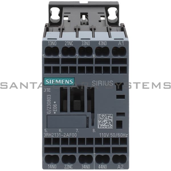 Siemens 3RH2131-2AF00 Control Relay | 3RH2131-2AF00 Product Image