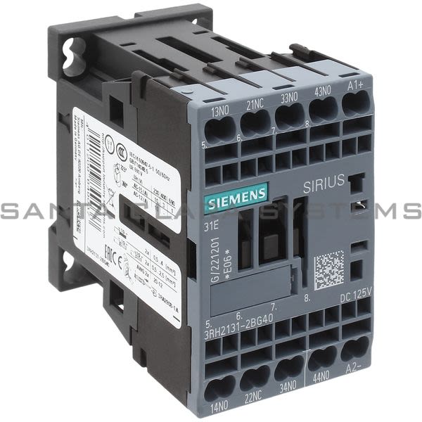 Siemens 3RH2131-2BG40 Control Relay | 3RH2131-2BG40 Product Image
