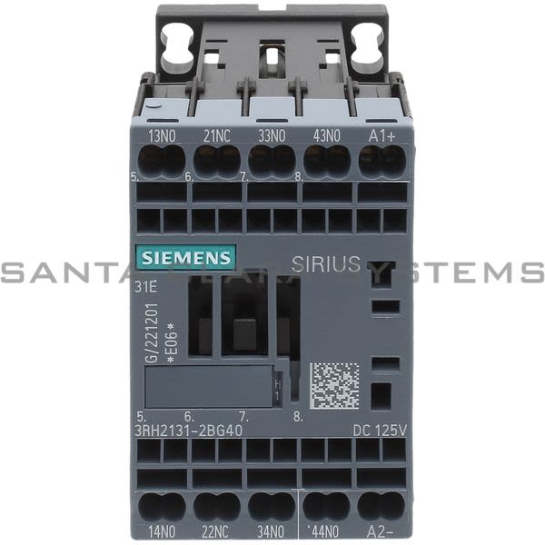 Siemens 3RH2131-2BG40 Control Relay | 3RH2131-2BG40 Product Image