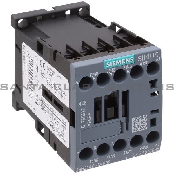 Siemens 3RH2140-1AB00 Control Relay | 3RH2140-1AB00 Product Image