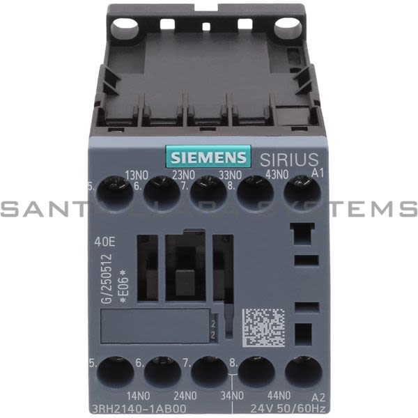 Siemens 3RH2140-1AB00 Control Relay | 3RH2140-1AB00 Product Image