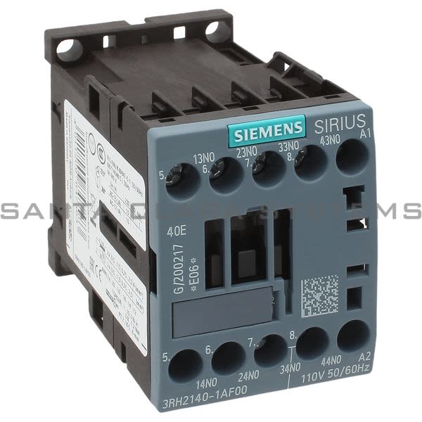 Siemens 3RH2140-1AF00 Control Relay | Sirius | 3RH2140-1AF00 Product Image