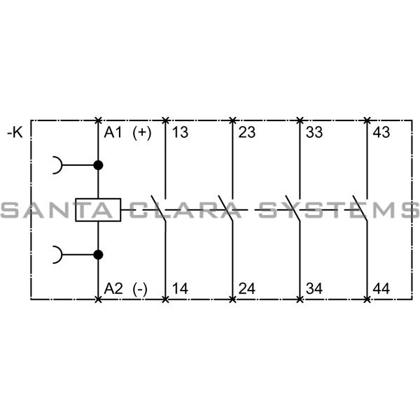 Siemens 3RH2140-1BB40 Contactor Product Image
