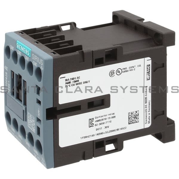 Siemens 3RH2140-1KB40 Control Relay | 3RH2140-1KB40 Product Image