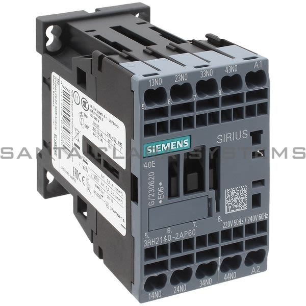 Siemens 3RH2140-2AP60 Control Relay | 3RH2140-2AP60 Product Image
