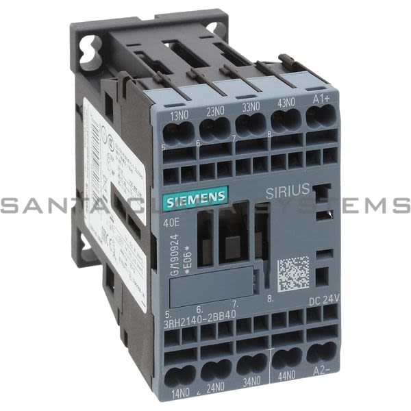 Siemens 3RH2140-2BB40 Control Relay | 3RH2140-2BB40 Product Image
