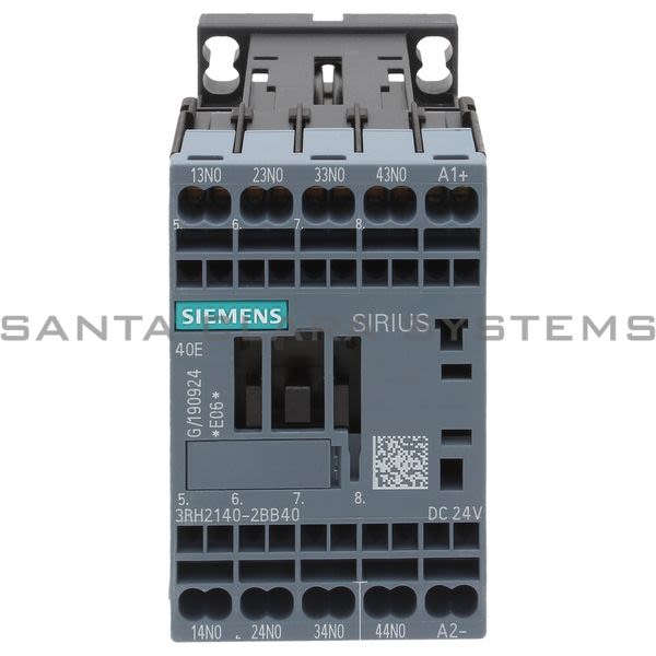 Siemens 3RH2140-2BB40 Control Relay | 3RH2140-2BB40 Product Image