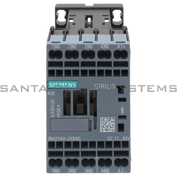 Siemens 3RH2 140-2KB40  Control Relay | 3RH2140-2KB40 Product Image