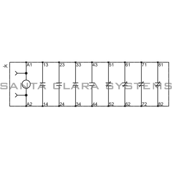 Siemens 3RH2244-1AK60 Contactor Product Image