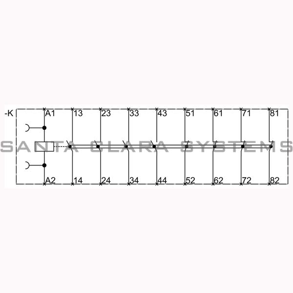 Siemens 3RH2244-1AK60 Contactor Product Image