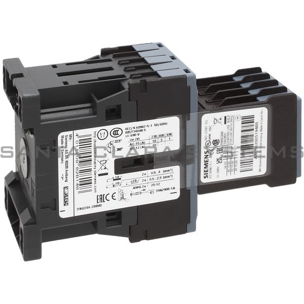 Siemens 3RH2244-2BB40 Control Relay Product Image
