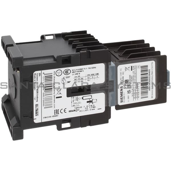 Siemens 3RH2 244-4BG40  Control Relay Product Image