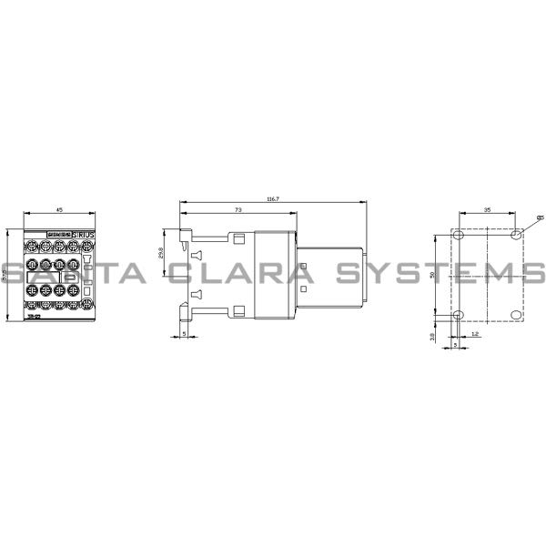 Siemens 3RH2 271-1AK60  Contactor | Sirius | 3RH2271-1AK60 Product Image