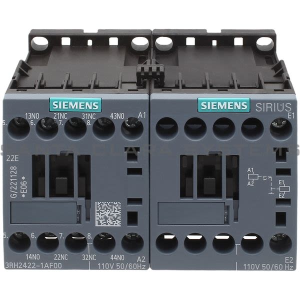 Siemens 3RH2422-1AF00 Control Relay | 3RH2422-1AF00 Product Image