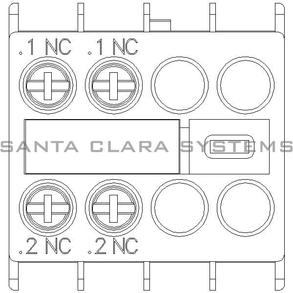 Siemens 3RH2911-1HA02 Auxiliary Contact Product Image