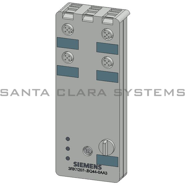 Siemens 3RK1 207-2BQ44-0AA3  Analog Input Module | 3RK1207-2BQ44-0AA3 Product Image