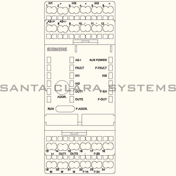 Siemens 3RK1405-1SG15-0AA2 Safety Module | 3RK1405-1SG15-0AA2 Product Image