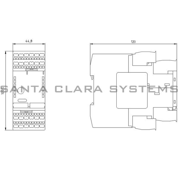 Siemens 3RK1405-1SG15-0AA2 Safety Module | 3RK1405-1SG15-0AA2 Product Image