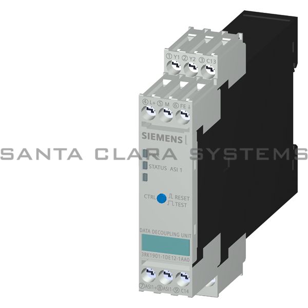 Siemens 3RK1901-1DE12-1AA0 Data Decoupling Module | 3RK1901-1DE12-1AA0 Product Image
