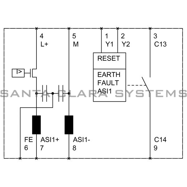 Siemens 3RK1901-1DG12-1AA0 Data Decoupling Module | 3RK1901-1DG12-1AA0 Product Image