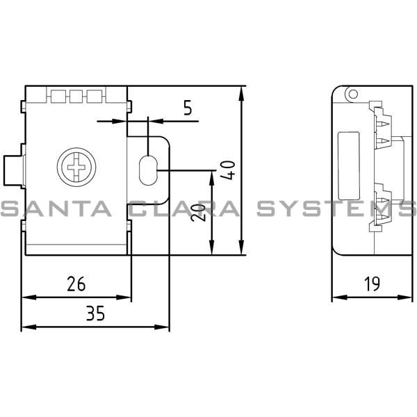 Siemens 3RK1 901-1NN10  Distribution Module | 3RK1901-1NN10 Product Image