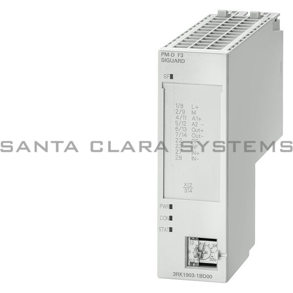 Siemens 3RK1 903-1BD00  Motor Starter Power Module | 3RK1903-1BD00 Product Image