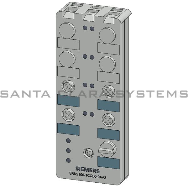 Siemens 3RK2100-1CQ00-0AA3 Digital I/O Module | 3RK2100-1CQ00-0AA3 Product Image