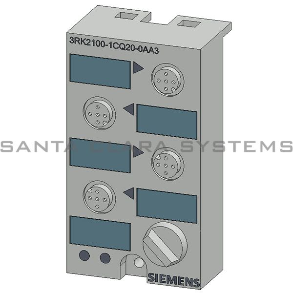 Siemens 3RK2100-1CQ20-0AA3 Digital I/O Module | 3RK2100-1CQ20-0AA3 Product Image