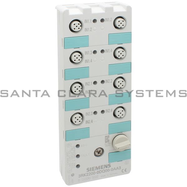 Siemens 3RK2200-0DQ00-0AA3 AS-Interface Compact Module Product Image