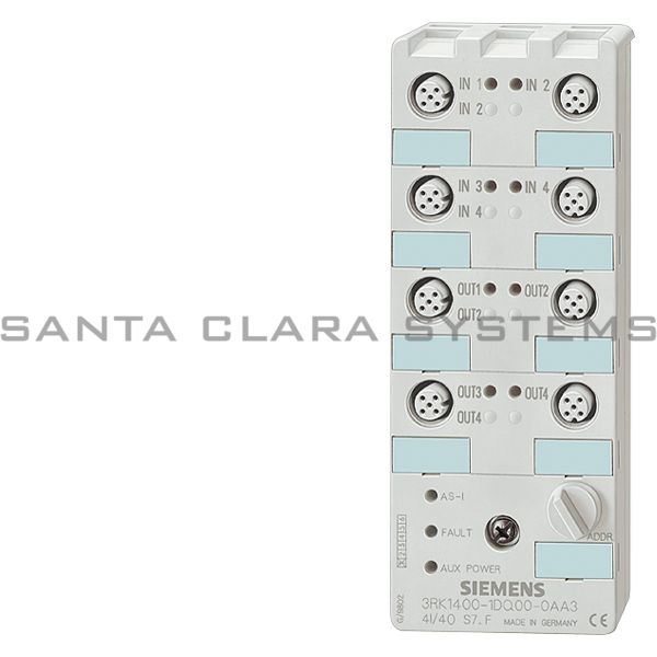 Siemens 3RK2400-1FQ03-0AA3 Digital I/O Module Product Image