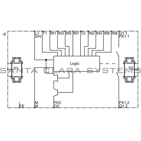 Siemens 3RK3111-1AA10 Safety Basic Module Product Image