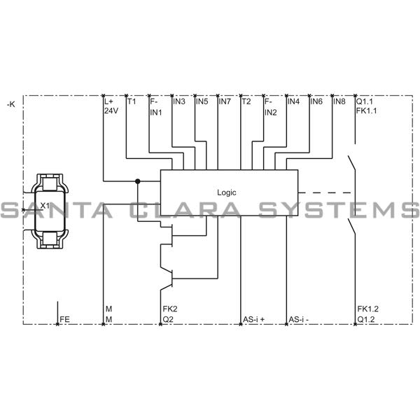 Siemens 3RK3121-2AC00 Safety Module | 3RK3121-2AC00 Product Image
