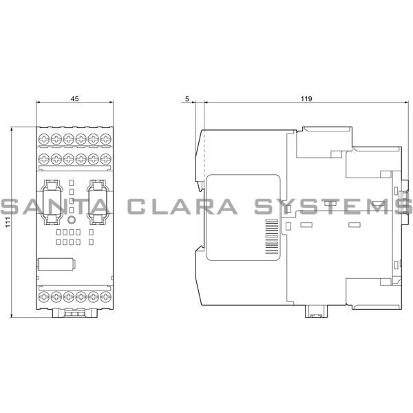 Siemens 3RK3131-1AC10 Safety Module | 3RK3131-1AC10 Product Image