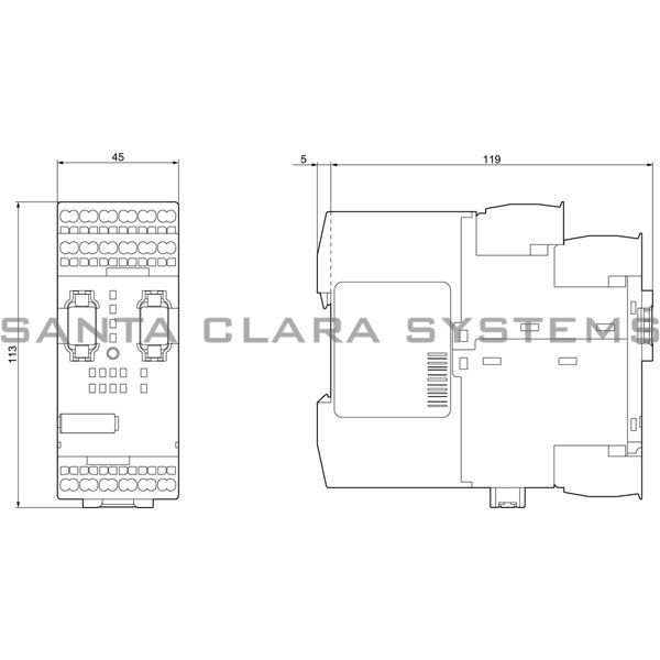 Siemens 3RK3131-2AC10 Safety Module | 3RK3131-2AC10 Product Image