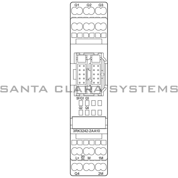 Siemens 3RK3 242-2AA10  Safety Module | 3RK3242-2AA10 Product Image