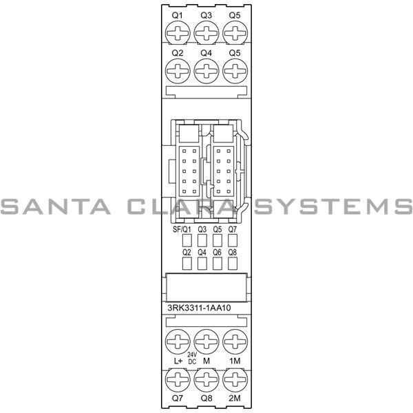 Siemens 3RK3311-1AA10 Safety Module | 3RK3311-1AA10 Product Image