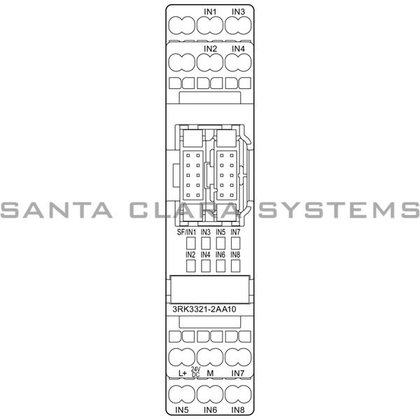 Siemens 3RK3 321-2AA10  Safety Module | 3RK3321-2AA10 Product Image