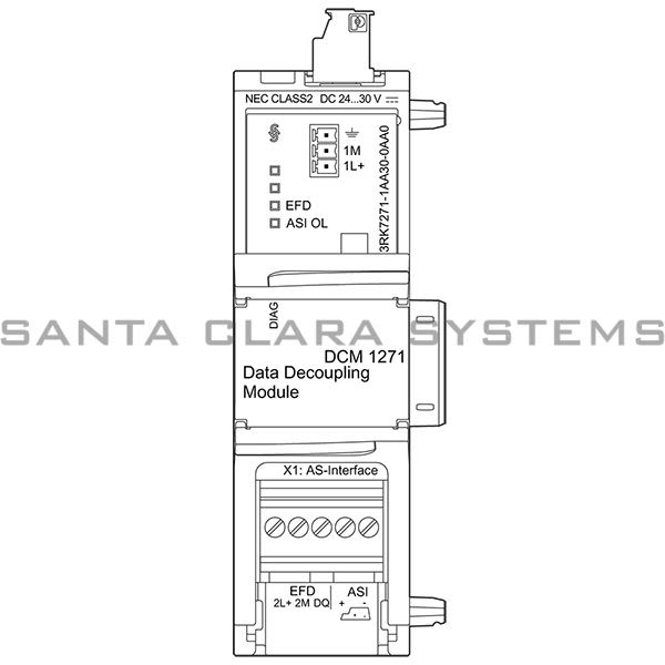 Siemens 3RK7 271-1AA30-0AA0  Data Decoupling Module | 3RK7271-1AA30-0AA0 Product Image