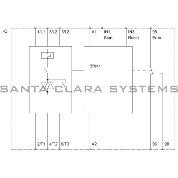 Siemens 3RM1 007-1AA14  Starter | 3RM1007-1AA14 Product Image